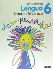 Portada de Lengua 6º Primaria. Proyecto Brújula