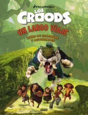 Portada de Los Croods. Un largo viaje. Libro de colorear y actividades