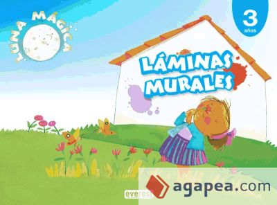 Luna Mágica. Láminas murales. 3 años