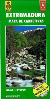 Portada de MAPA CARRETERAS DE EXTREMADURA 1:340000