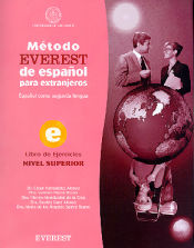 Portada de Método EVEREST de español para extranjeros. Nivel superior. Libro de ejercicios