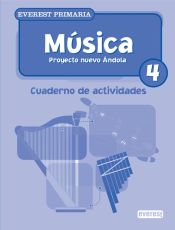 Portada de Música 4º Primaria. Cuaderno de actividades. Proyecto Nuevo Ándola