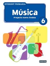 Portada de Música 6º Primaria. Proyecto Nuevo Ándola