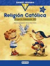 Portada de Religión Católica 1º Primaria. Proyecto Aldebarán XXI