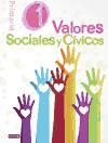 Portada de Valores sociales y cívicos, 1º Primaria