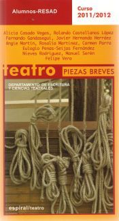 Portada de PIEZAS BREVES, ALUMNOS RESAD CURSOS 2011/2012
