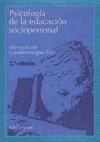 Portada de Psicolog&iacute;a de la educaci&oacute;n sociopersonal