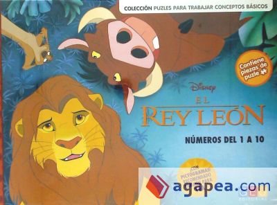 El Rey león. Números del 1 al 10