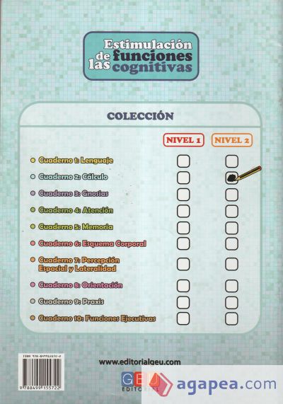 Estimulación de las funciones cognitivas, nivel 2: Cálculo