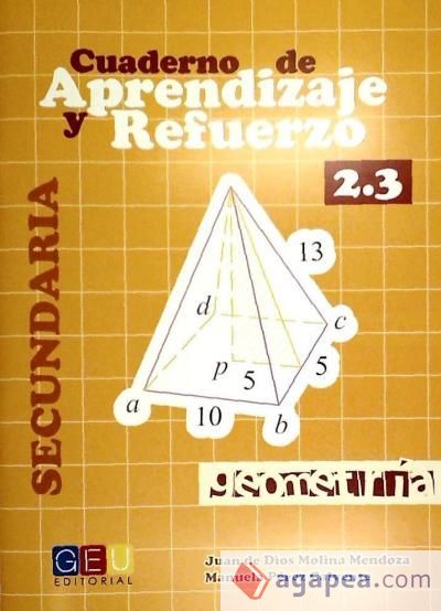 Geometría II. Cuaderno de aprendizaje y refuerzo 2.3