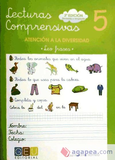 LECTURAS COMPRENSIVAS 5 - JOSE MARTINEZ ROMERO - 9788499151366 ...