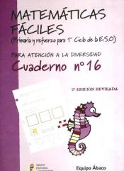 Portada de Matemáticas fáciles 16. Primaria