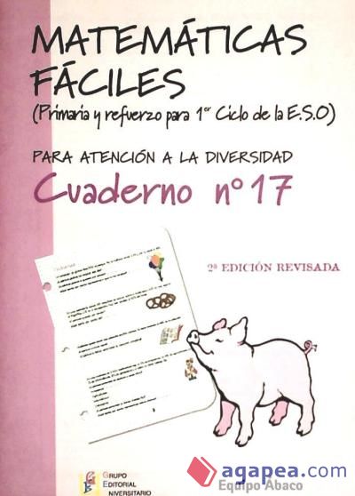 Matemáticas fáciles 17, Primaria