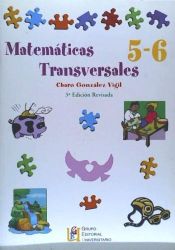 Portada de Matemáticas transversales, 5 y 6 Educación Primaria