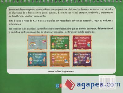 Mis primeras letras vocales