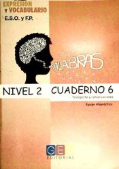 Portada de Palabras, nivel 2. Cuaderno 6