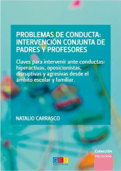 Portada de Problemas de Conducta: Intervención conjunta de padres y profesores