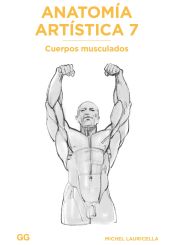 Portada de Anatomía artística 7 Cuerpos musculados