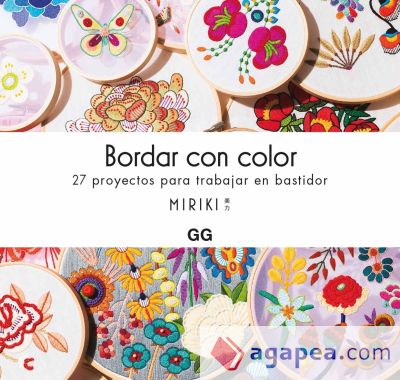 Bordar con color 27 proyectos para trabajar con bastidor