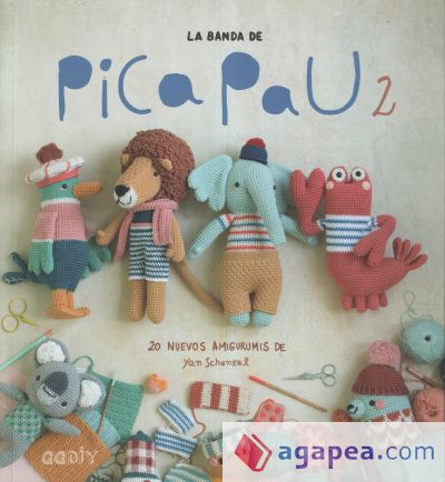 La banda de Pica Pau 2 20 nuevos amigurumis de Yan Schenkel