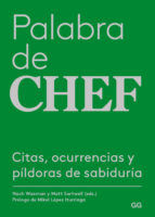 Portada de Palabra de chef (Ebook)