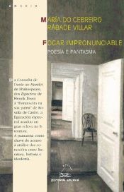 Portada de Fogar impronunciable. Poesía e pantasma