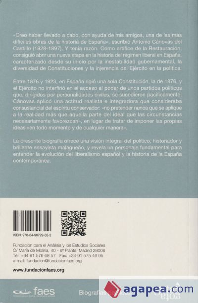 CANOVAS Y EL LIBERALISMO CONSERVADOR