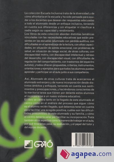 Alumnado de otras culturas Alumnado de otras culturas