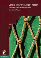 Portada de Centros educativos: ¿Islas o Nodos? (Ebook)