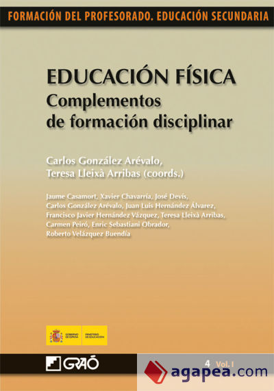 Educación física. Complementos de formación disciplinar