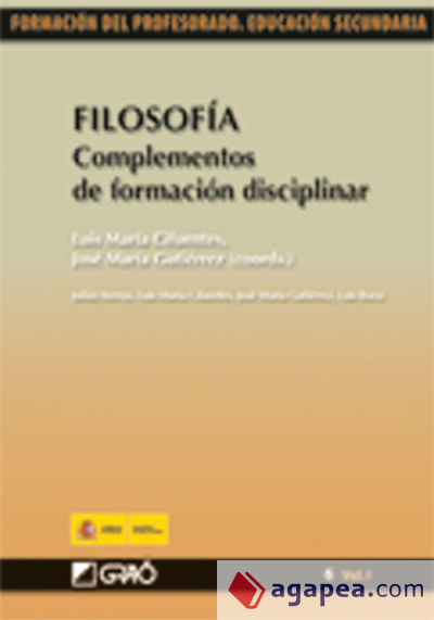 Filosofía. Complementos de formación disciplinar (Ebook)