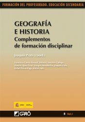 Portada de Geograf&iacute;a e historia. Complementos de formaci&oacute;n disciplinar