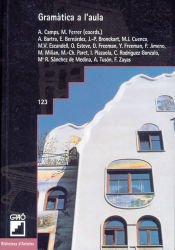 Portada de Gram&agrave;tica a l'aula