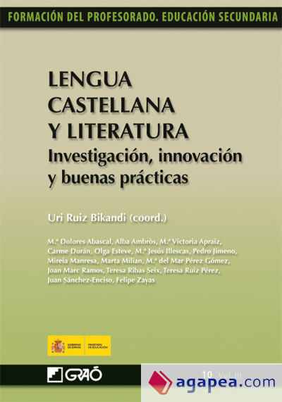 Lengua castellana y literatura. Investigación, innovación y buenas prácticas