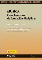 Portada de M&uacute;sica. Complementos de formaci&oacute;ndisciplinar (Ebook)