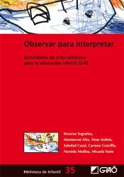 Portada de Observar para interpretar