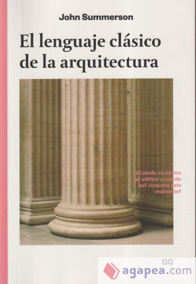 El lenguaje clásico de la arquitectura