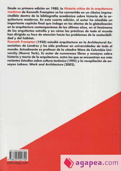 Historia crítica de la arquitectura moderna