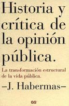 Portada de Historia y crítica de la opinión pública (Ebook)