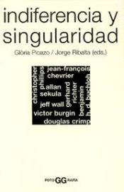 Portada de Indiferencia y singularidad