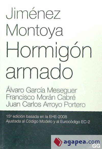 Jiménez Montoya. Hormigón armado