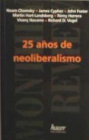 Portada de 25 AÑOS DE NEOLIBERALISMO - -MONTHLY REVIEW 8