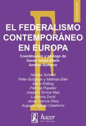 Portada de El federalismo contemporáneo en Europa