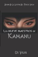 Portada de Los nueve maestros de Kamanu