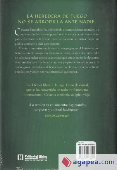 SAGA TRONO DE CRISTAL 4. Heredera de fuego (Edici&oacute;n especial limitada)
