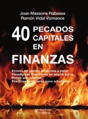 Portada de 40 pecados capitales en finanzas