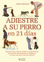 Portada de Adiestre a su perro en 21 días