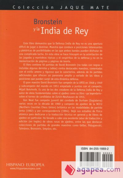 Bronstein y la India de Rey