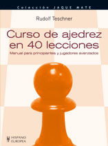 Portada de Curso de ajedrez en 40 lecciones