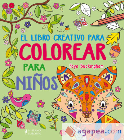 El libro creativo para colorear para niños